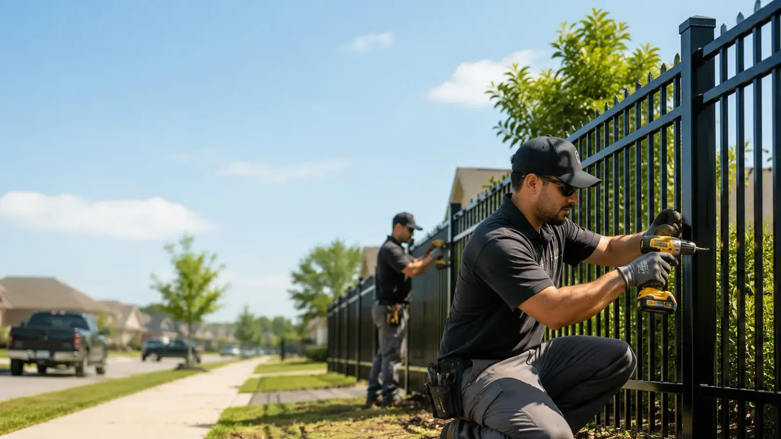 Metal Fence Installation in East Troy, WI